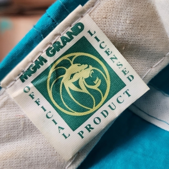 Vintage 1993 MGM Grand Las Vegas Snapback Baseball Hat Cap Officially Liscensed - Picture 11 of 12